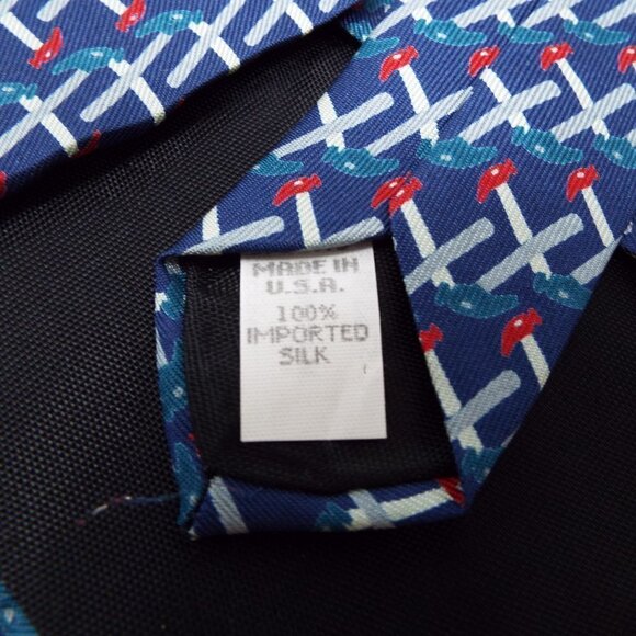 Oscar de la Renta Silk Tie #218 - Picture 7 of 7